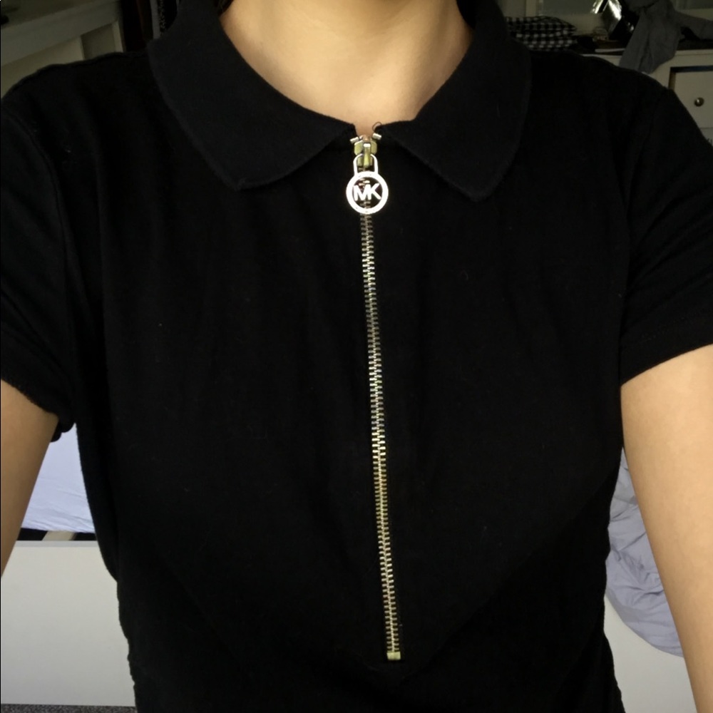 Michael Michael Kors Zip Up Top